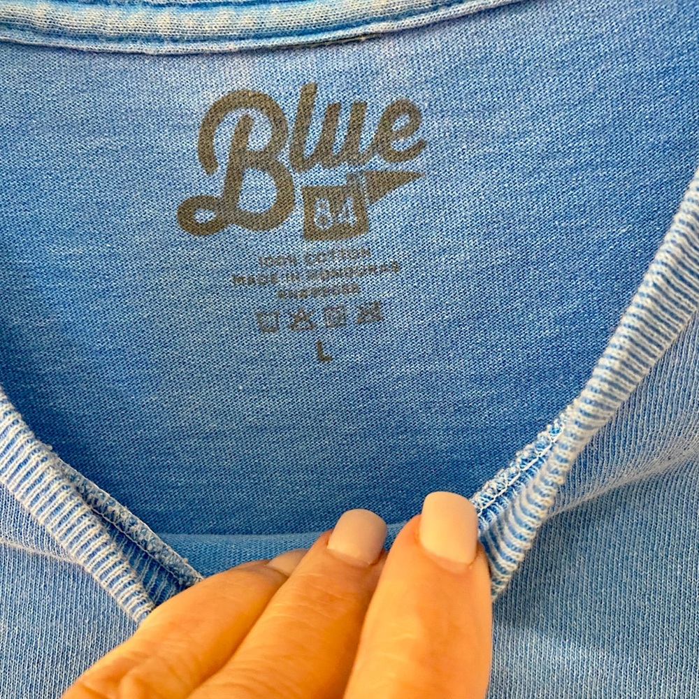 Orange Beach AL blue tee shirt.☀️🏖️🌊  size large - Picture 5 of 5
